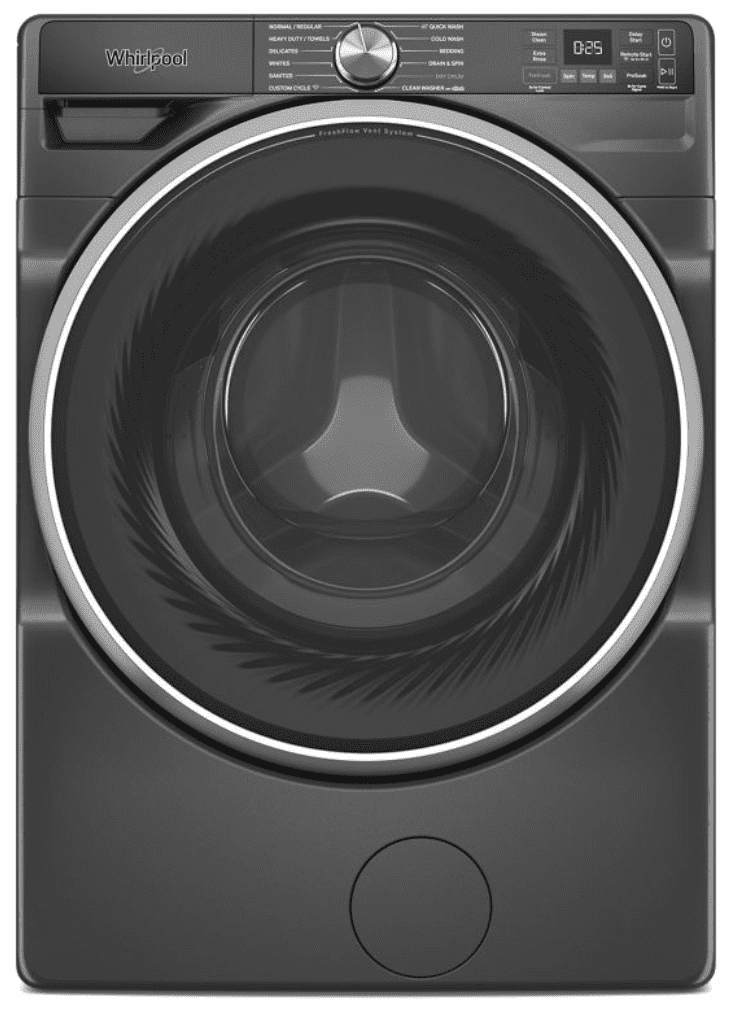 Whirlpool WFW6720RU  27-Inch 5.0 cu. ft. Smart Front Load  Washer, White