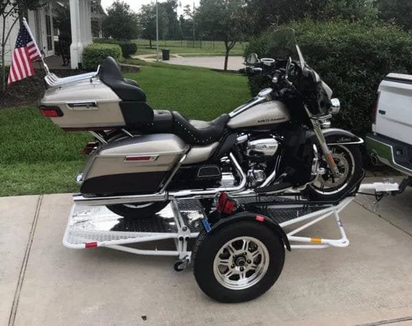 Stand-Up Motorcycle Trailer (Single) - Image 4
