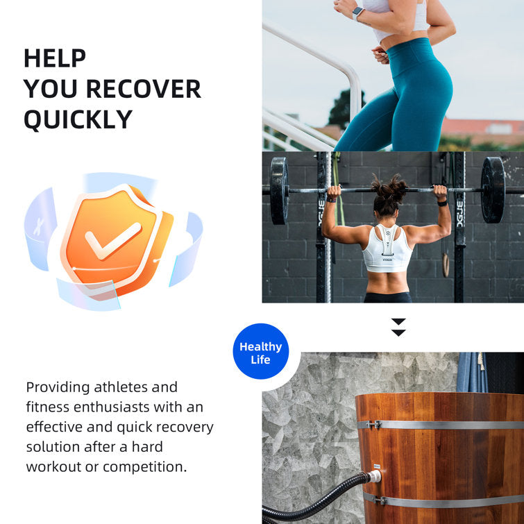 WoodBridge 110 1 – Person Hot Tub in Olive Pine - Image 6