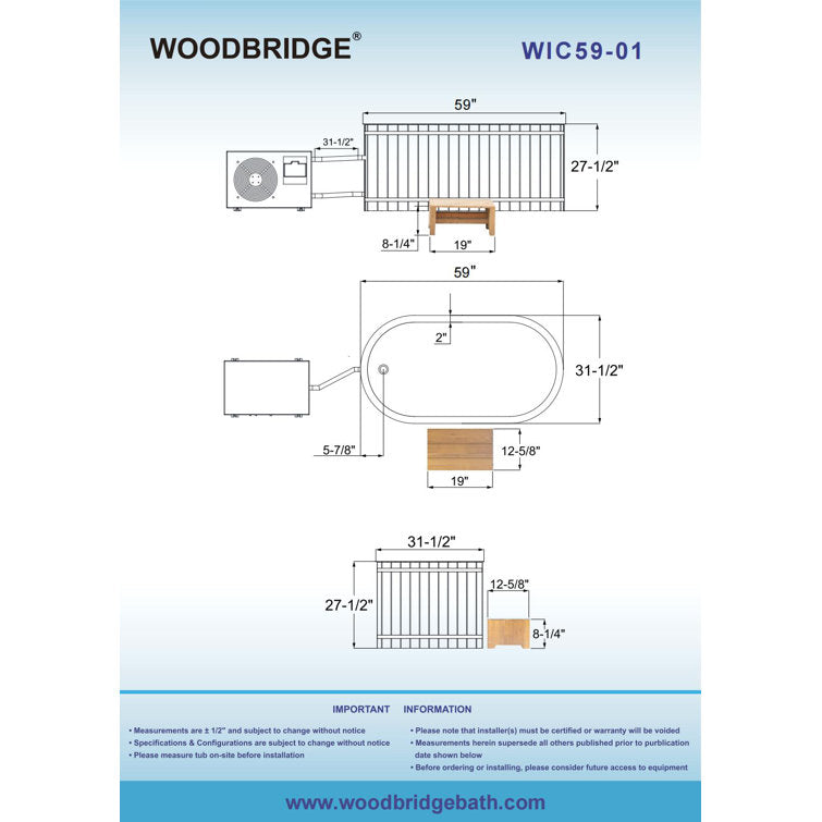 WoodBridge 110 1 – Person Hot Tub in Olive Pine - Image 13