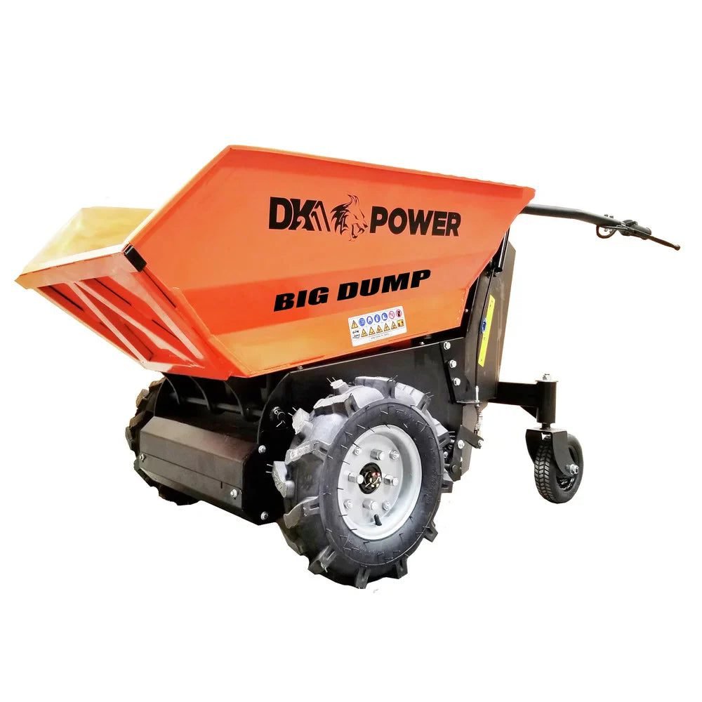 Detail K2 Big Dump 1100 Pound Electric Power Dump Cart
