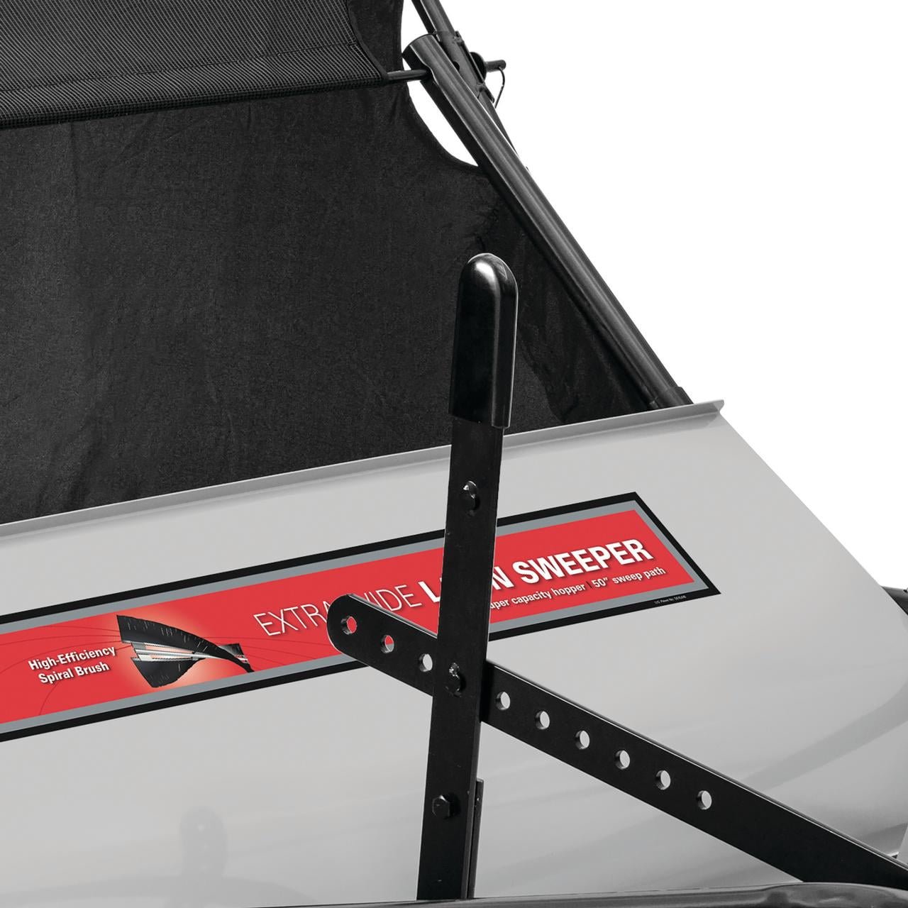 Ohio Steel 42″ Tow Behind Lawn Sweeper, 22 cu. ft. Hopper - Image 11