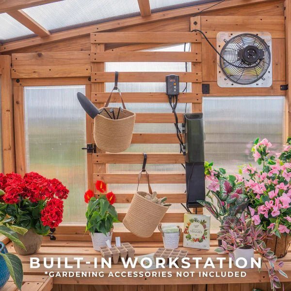 9×6 Willow Greenhouse - Image 18