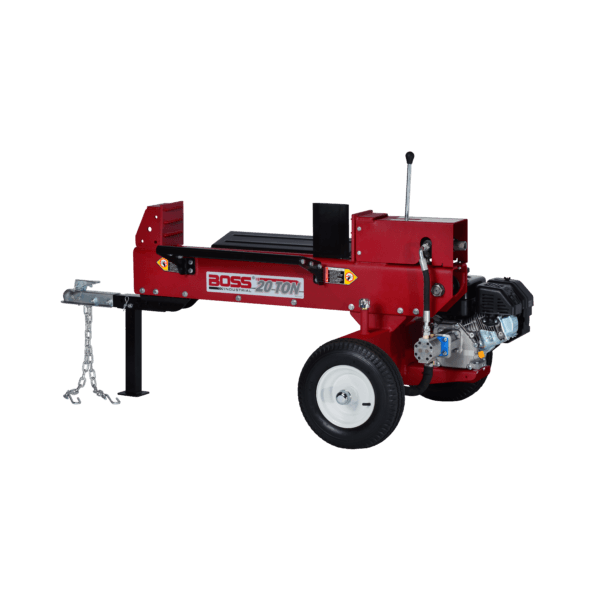 Boss Industrial 20-Ton Horizontal Dual-Action Gas Log Splitter (GD20T24)