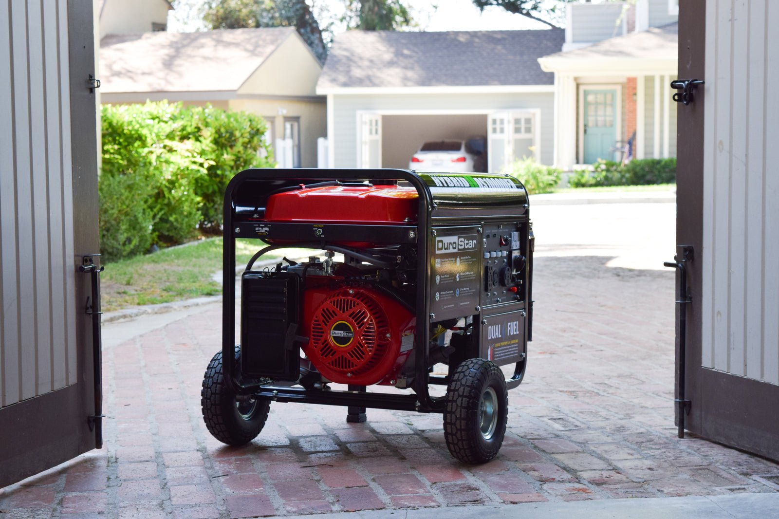 10,000 Watt Dual Fuel Portable Generator - Image 13