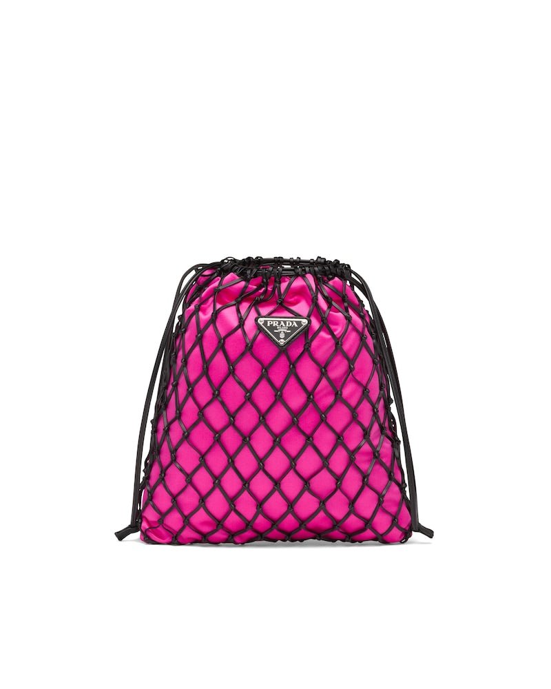 Prada Fabric Mesh Bag - Image 8