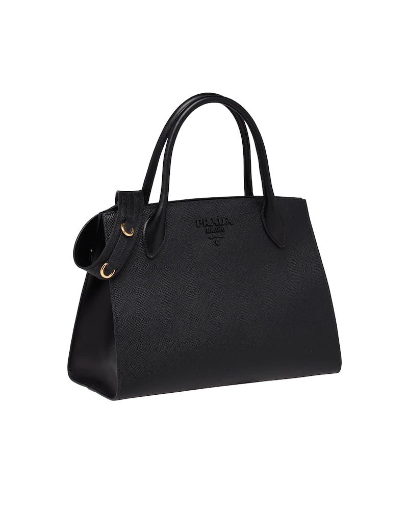 Medium Saffiano leather Prada Monochrome bag - Image 2