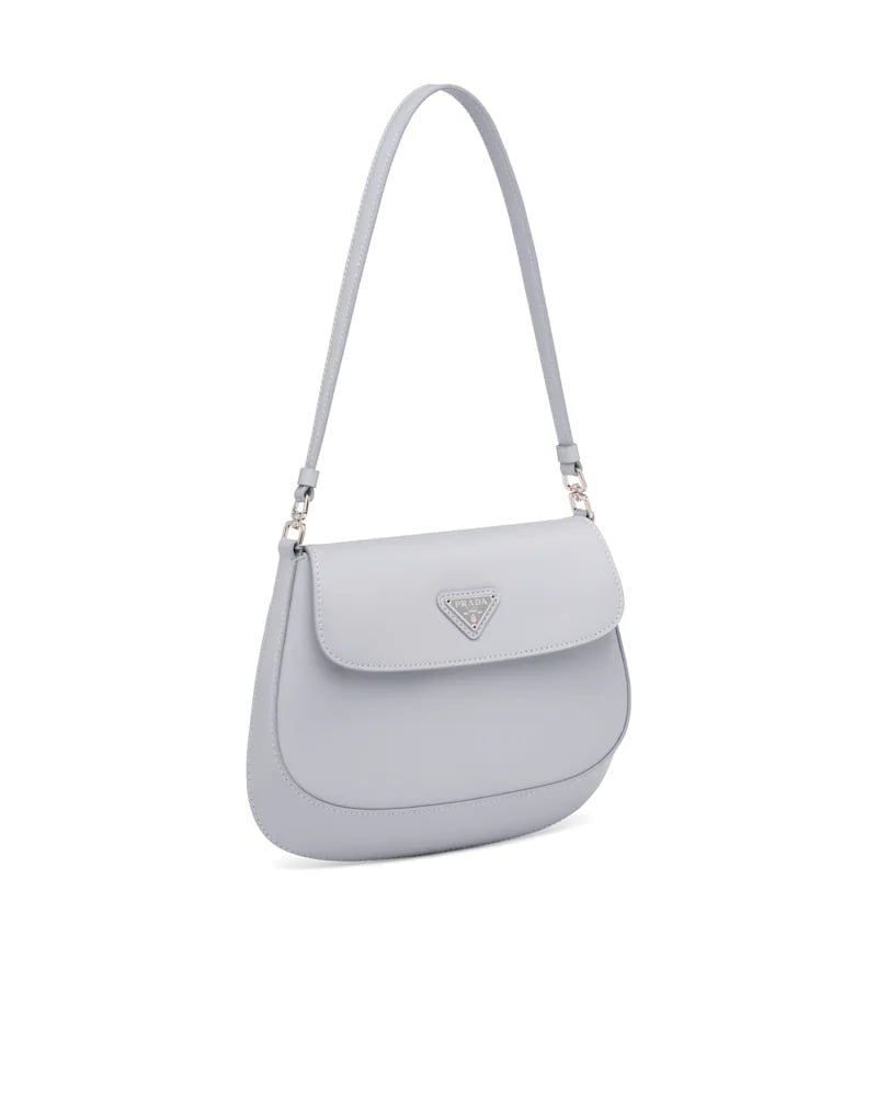 Prada Cleo Brushed Leather Shoulder Bag With Flap - Image 5