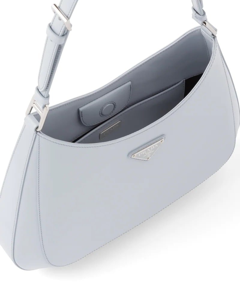 Prada Cleo Brushed Leather Shoulder Bag - Image 4