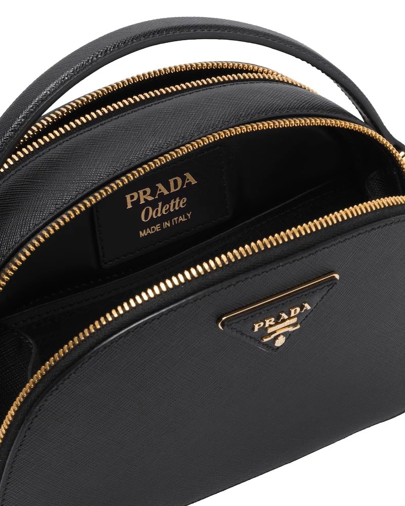 Prada Saffiano Leather Odette Bag - Image 8