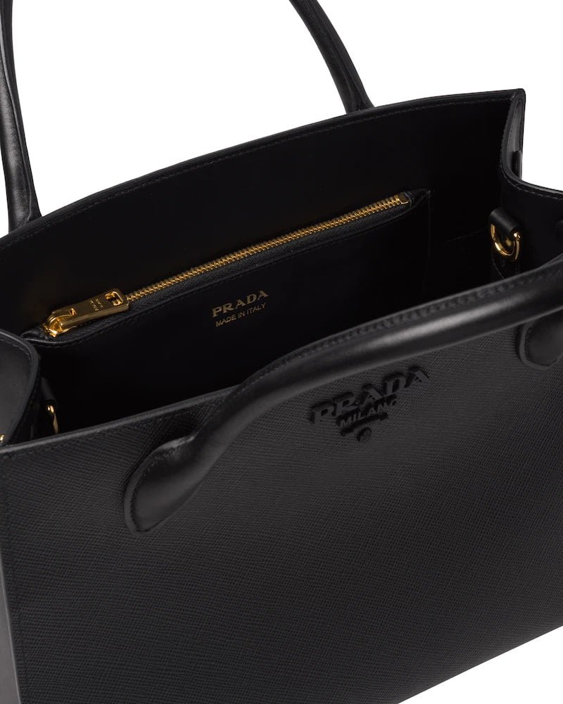 Medium Saffiano leather Prada Monochrome bag - Image 4