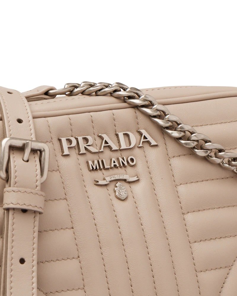 Prada Leather Diagramme Bag - Image 6
