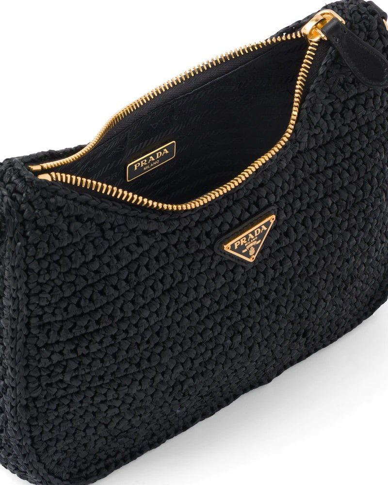 Prada Re-Edition 2005 Raffia Bag - Image 19