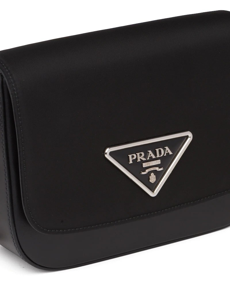 Nylon and Leather Prada Identity Shoulder Bag - Image 5