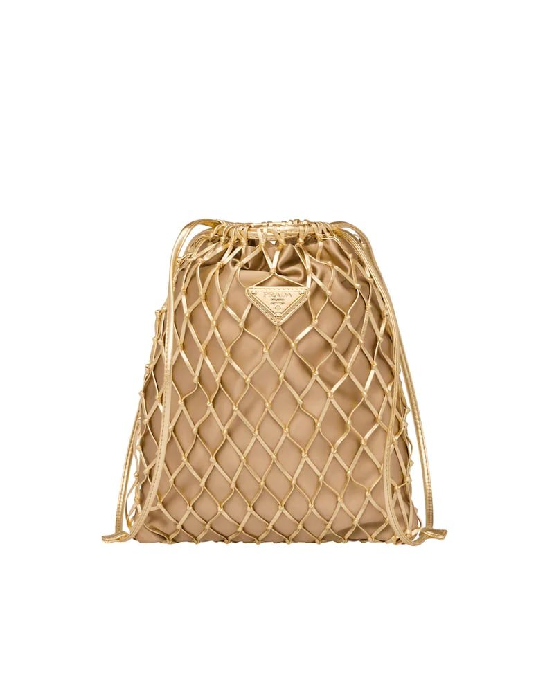 Prada Fabric Mesh Bag - Image 6