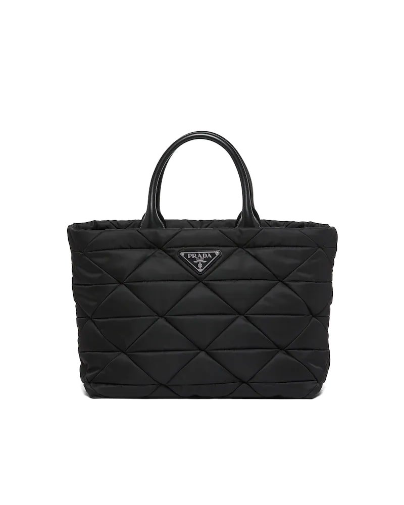 Prada Small Padded Nylon Tote