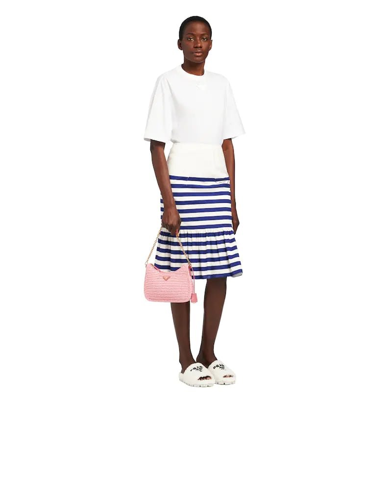 Prada Re-Edition 2005 Raffia Bag - Image 3