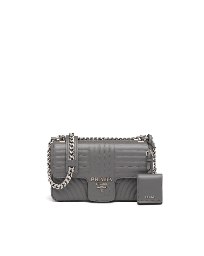 Prada Medium Leather Diagramme Bag - Image 8