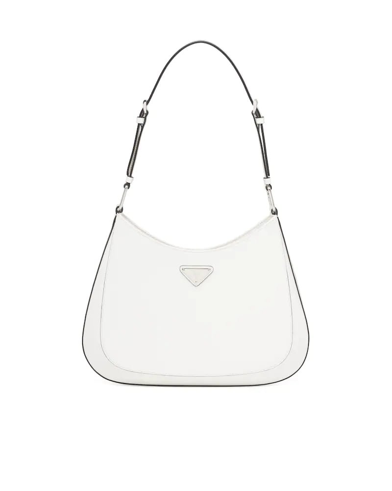 Prada Cleo Brushed Leather Shoulder Bag - Image 9
