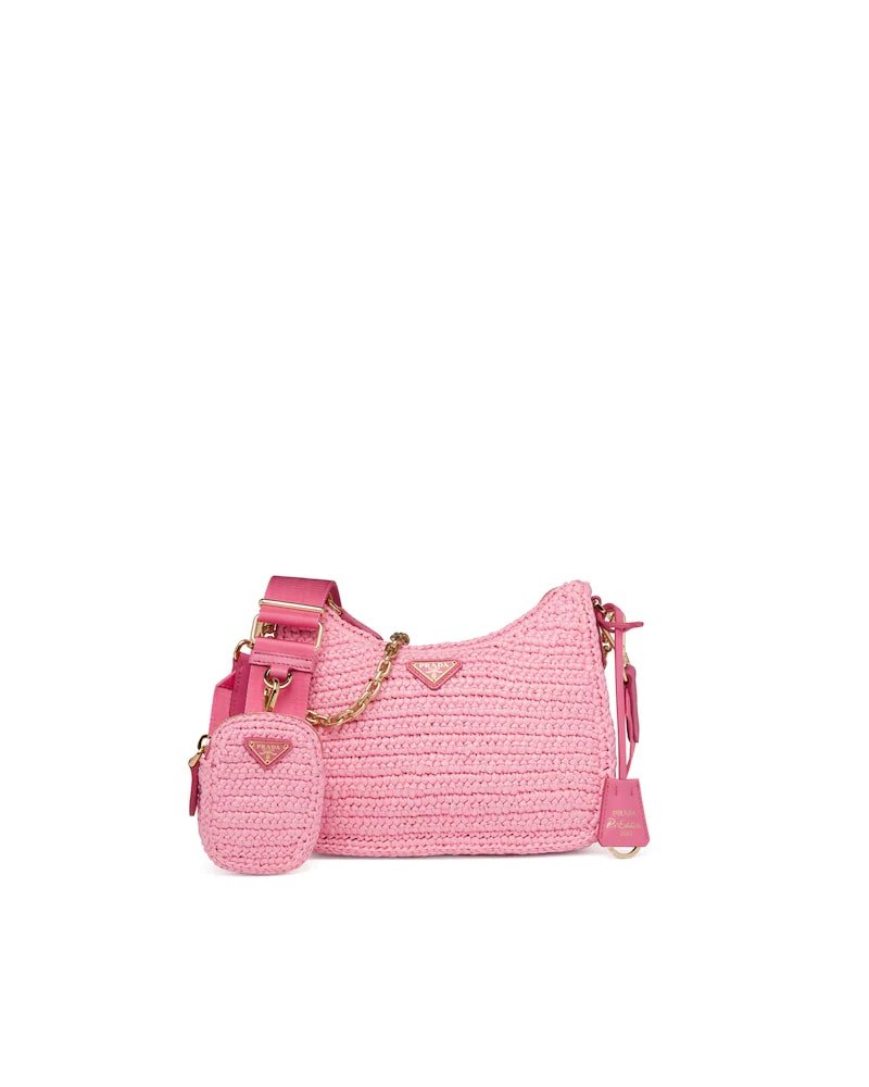 Prada Re-Edition 2005 Raffia Bag - Image 27