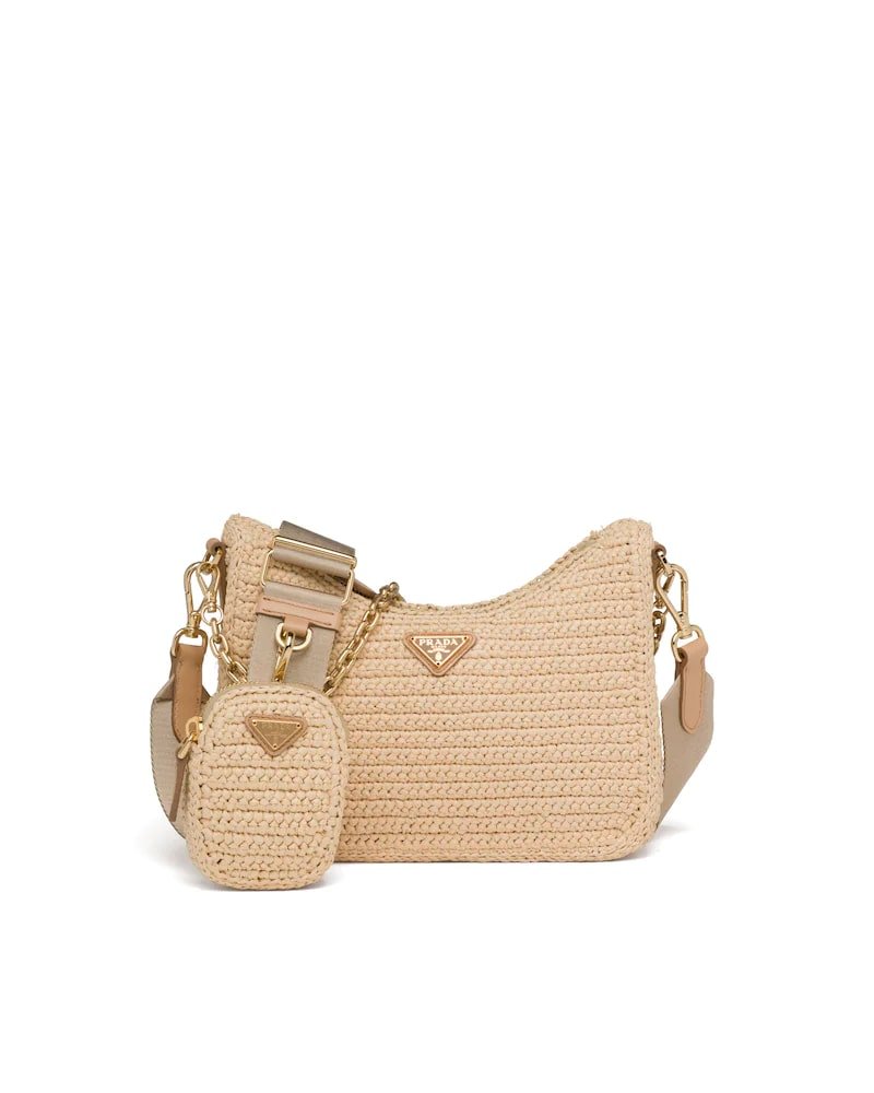 Prada Re-Edition 2005 Raffia Bag