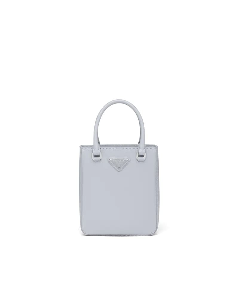 Prada Small Brushed Leather Tote