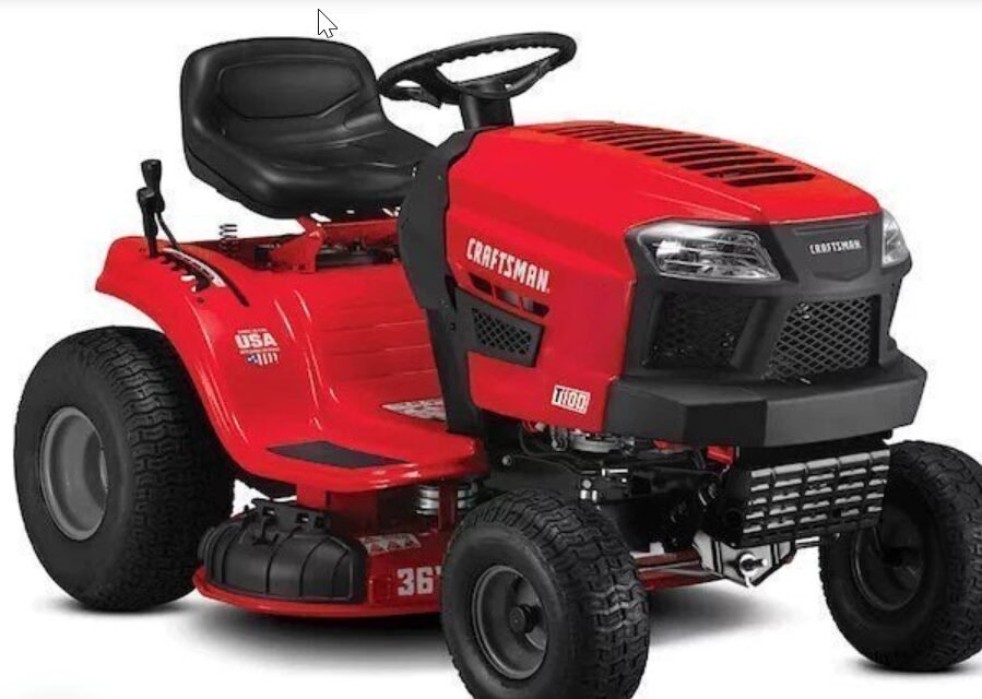 CRAFTSMAN T100 36″ 11.5-HP Riding Lawn Mower - Image 2