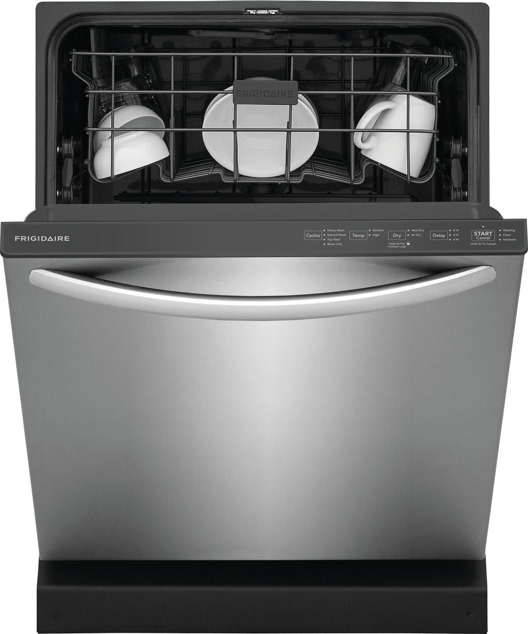 Frigidaire FDPH4316AS 24″ Dishwasher, Energy Star Certified, Top Control, Stainless Steel - Image 4