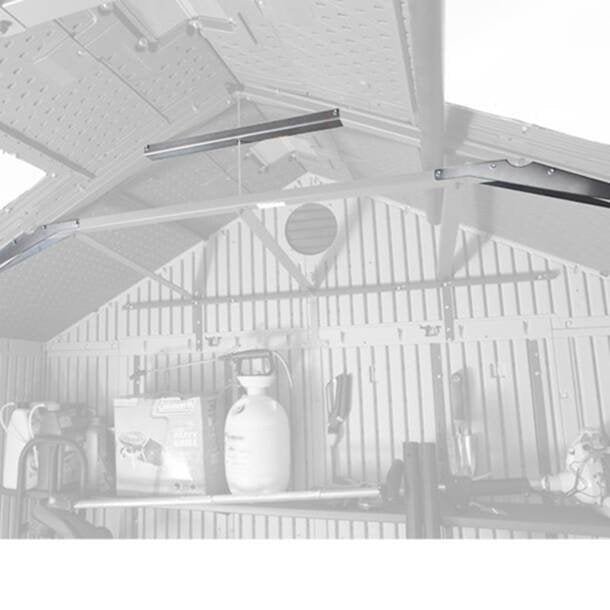 D Plastic Storage Shed 8 ft. W x 20 ft - Image 3