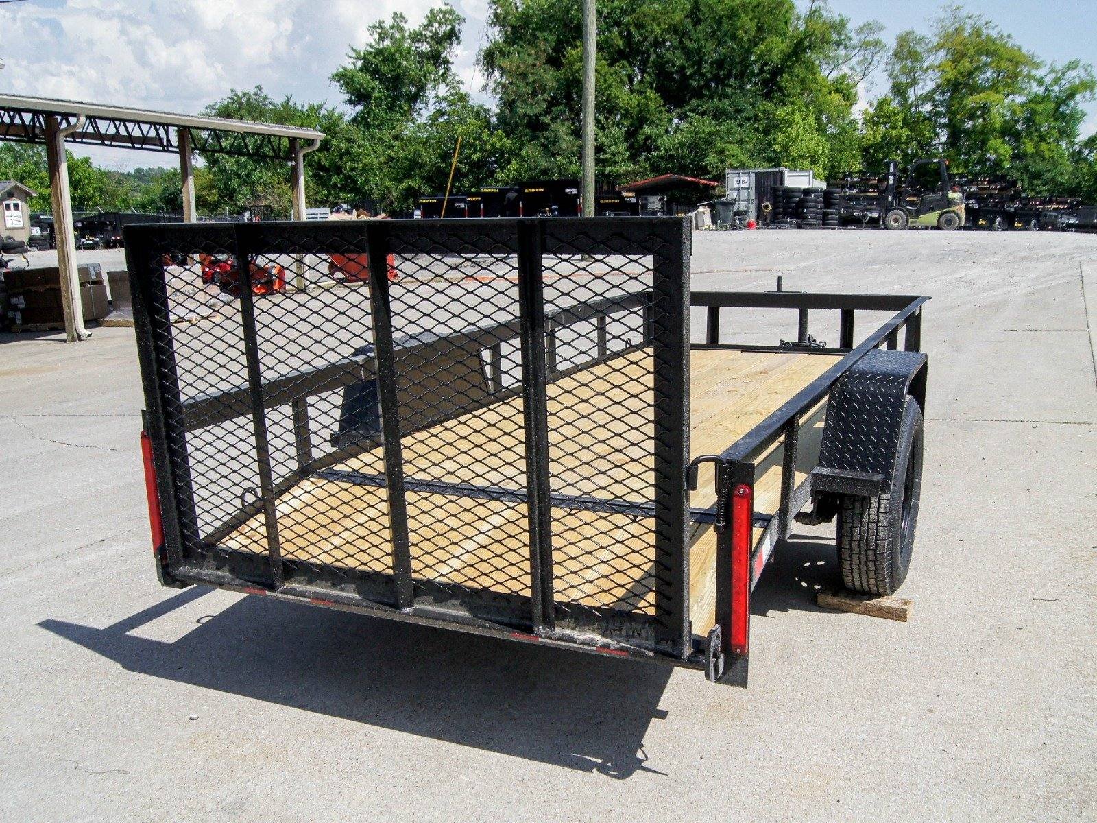 5×12 Powder Coated Dovetail Utility Trailer 3500lb Axle - Image 5