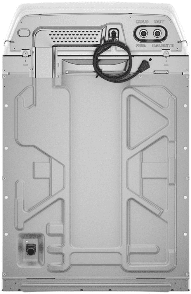 Whirlpool WTW4107SW 4.2 – 4.3 Cu. Ft Top Load Washer with 2-in-1 Removable Agitator, White - Image 4