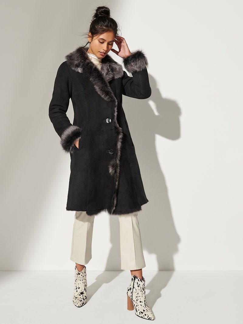 Sandra Sheepskin Coat