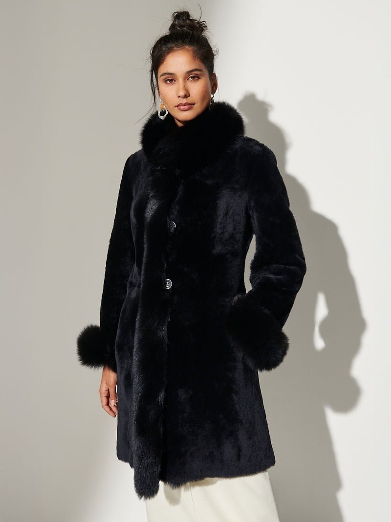 Chantal Reversible Sheepskin Coat