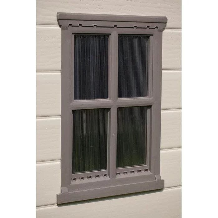 Factor 8 ft. W x 6 ft. D Plastic Storage Shed - Image 9