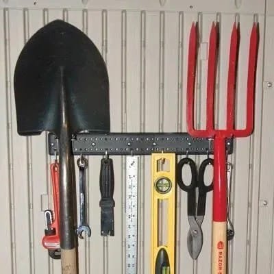 Lifetime 11 Ft. X 21 Ft. Outdoor Storage Shed With Tri-Fold Doors - Image 5