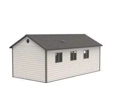 Lifetime 11 Ft. X 21 Ft. Outdoor Storage Shed With Tri-Fold Doors - Image 14