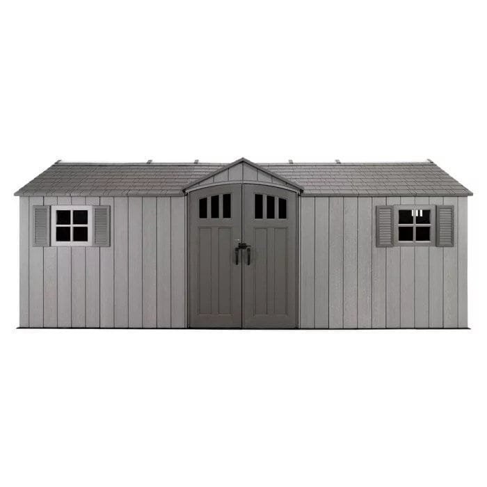 Lifetime 20 ft. x 8 ft. Outdoor Storage Shed – 60351