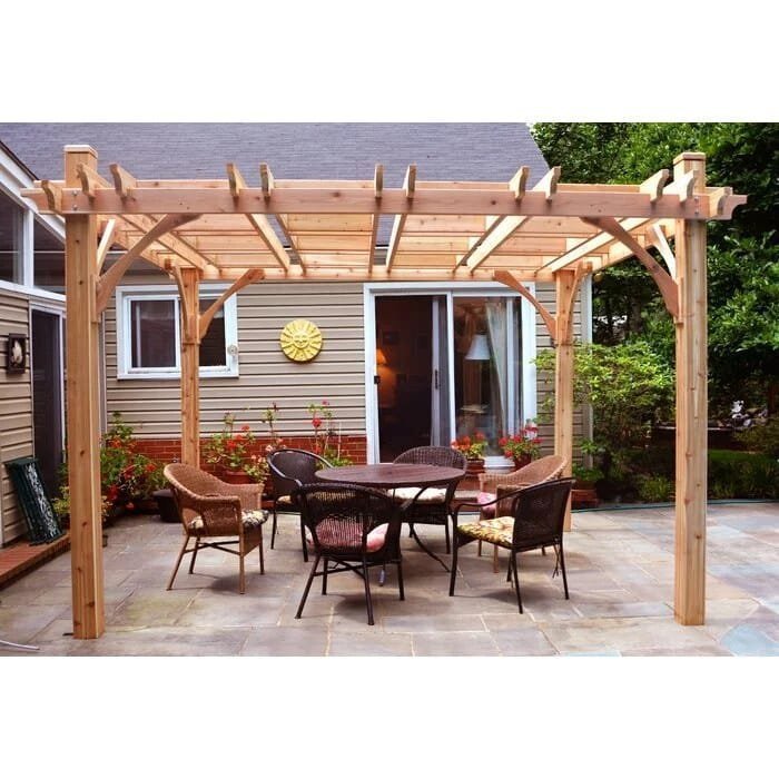 Outdoor Living Today Breeze 12 ft. Pergola - Image 4