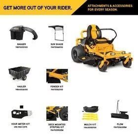 Ultima ZT1 50 in. Fabricated Deck 25HP V-Twin Kohler 7000 Series Engine Dual Hydro Drive Gas Zero Turn Riding Lawn Mower - Image 3