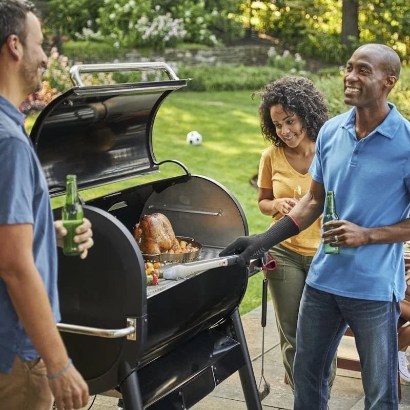 Weber SmokeFire EX6 Wood Fired Pellet Grill – Black - Image 4