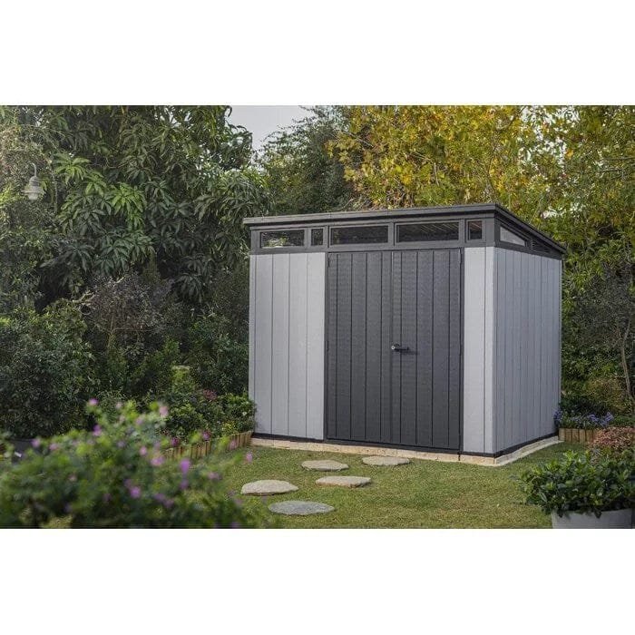 Artisan 9 ft. W x 7.5 ft. D Plastic Storage Shed - Image 2
