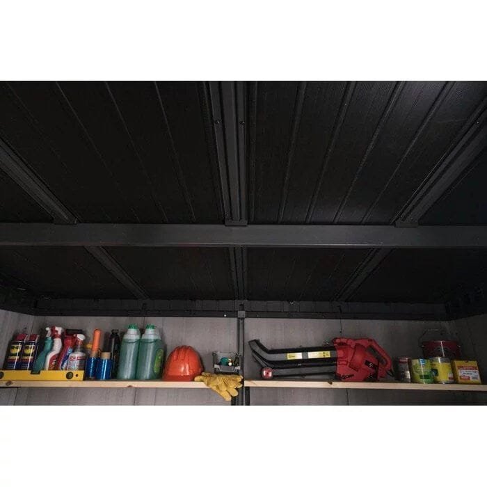 Artisan 9 ft. W x 7.5 ft. D Plastic Storage Shed - Image 8