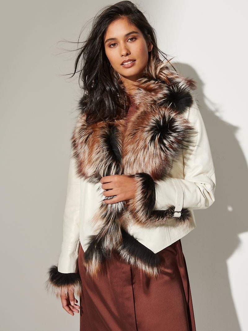 Celestine Leather Jacket - Image 2