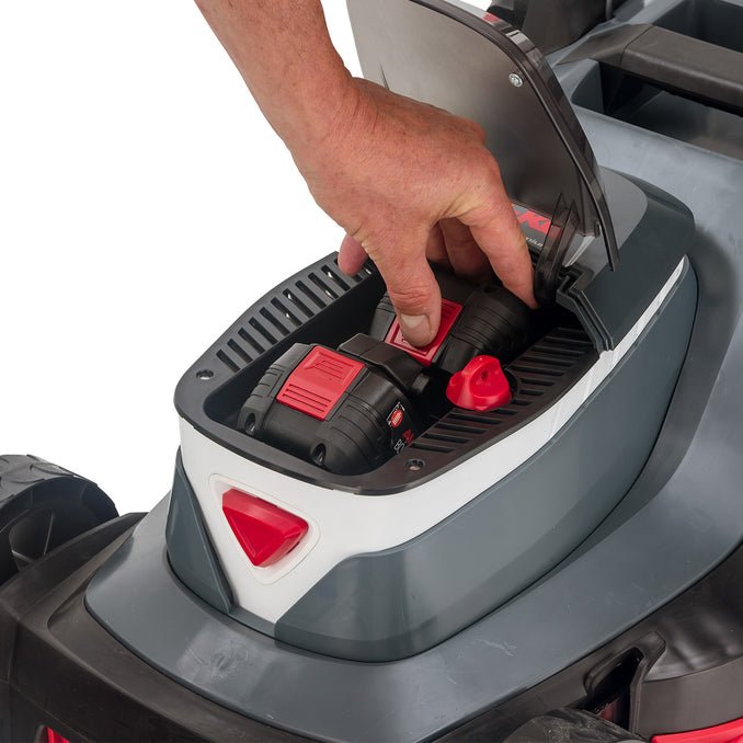 AL-KO 18V Bosch H&G Premium 382 Li R Mower Kit - Image 6