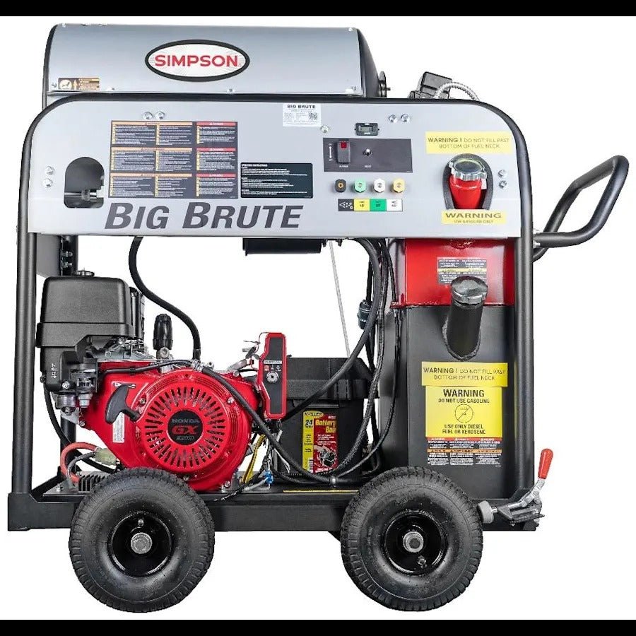 Simpson BB65106 Big Brute Professional 4000 PSI (Gas-Hot Water) Pressure Washer