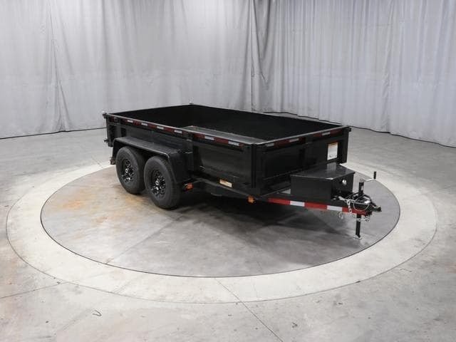 Carry-On 6 X 12 Patriot Dump 12K Trailer
