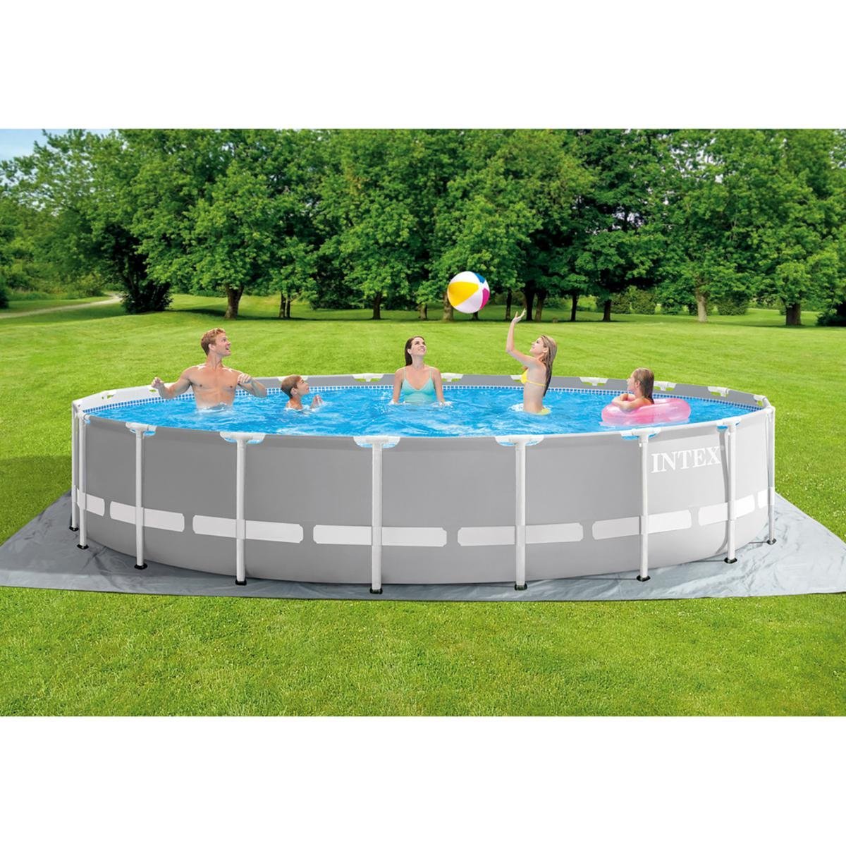 Intex 20′ x 52″ Prism Frame Premium Pool Set - Image 3