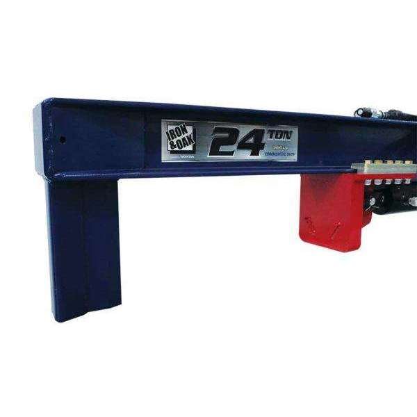 24 Ton Iron & Oak Upside Down Skid Steer Log Splitter Attachment (SMH2419) - Image 9