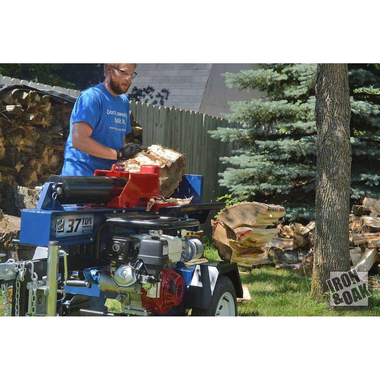 Iron and Oak 37 Ton Log Splitter (BHVH3716GX) - Image 8