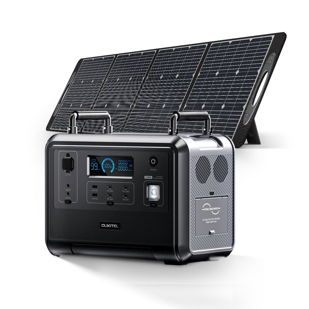 OUKITEL P1201 Solar Generator